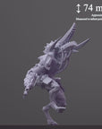 Tondo War Wolf - 3d Printed Miniature Sculpted by Papsikels Miniatures