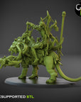 Remojai the Stripped - 3d Printed Miniature Sculpted by Clay Beast Creations