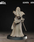 a star wars figurine is shown on a table