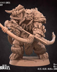 Orc Ranger - 3d Printed Miniature sculpted by Bite the Bullet