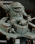 Krelk Miremagus - 3d Printed Miniature Sculpted by Big Bad Evil Guys
