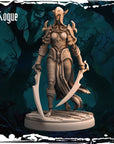Rogues - Army of Darkness: Dark Elves - 3d Printed Miniature Sculpted by Monolith Arts