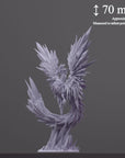 Ice Phoenix - 3d Printed Miniature Sculpted by Monolith Arts