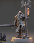 Capitaine Lucien du Griffon Doré - Renegades of the Iron Phoenix - 3d Printed Miniature sculpted by Daybreak Miniatures