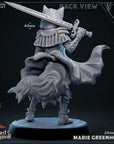 Marie Greenhood - Beast of Stragovia - 3d Printed Miniature Sculpted by Mammoth Factory