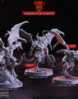 Taskmaster Demons - Demon's Gate - 3d Printed Miniature Sculpted by Cast N Play