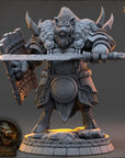 Ulgok Duskmaw - The Covenant of Blackthorn (Boarfolk) - 3d Printed Miniature sculpted by Daybreak Miniatures