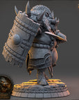 Ulgok Duskmaw - The Covenant of Blackthorn (Boarfolk) - 3d Printed Miniature sculpted by Daybreak Miniatures