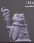 The Chaplain - Curious Critters of Whimsy Isle - 3d Printed Miniature Sculpted by Velrock Art Miniatures