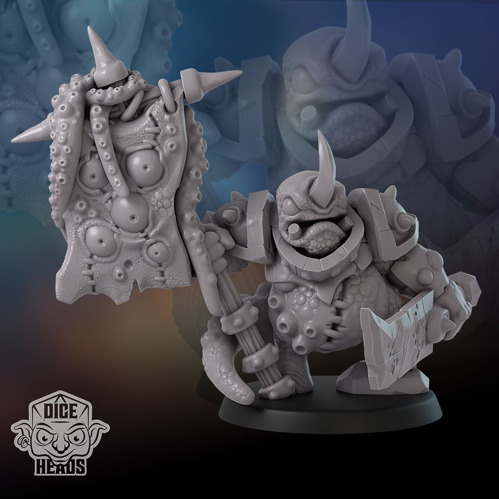 Pustulant Warband  - 3d Printed Miniature by DiceHeads