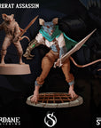 a figurine of a mouse holding a sword