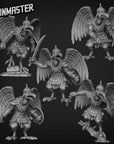 Vulture Warriors - 3d Printed Miniature by Goon Master Games