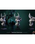Darkheart Dame Bust - Better the Devil You Know - 3d Printed Miniature Sculpted by White Werewolf Tavern