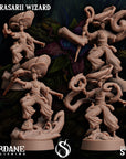 Florasarii (Flowerfolk) Wizard - 3d Printed Miniature Sculpted by Sordane Publishing