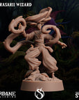 Florasarii (Flowerfolk) Wizard - 3d Printed Miniature Sculpted by Sordane Publishing