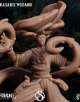 Florasarii (Flowerfolk) Wizard - 3d Printed Miniature Sculpted by Sordane Publishing