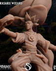 Florasarii (Flowerfolk) Wizard - 3d Printed Miniature Sculpted by Sordane Publishing