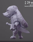 Arlo Hollowstep, Ferret Charlatan - 3d Printed Miniature by DiceHeads