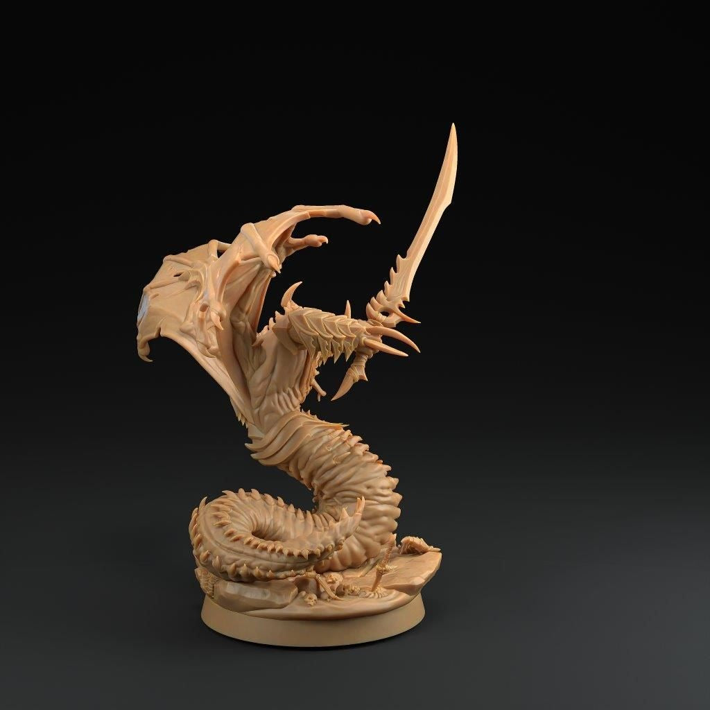 Abyssal Fiendbloods - Fiends of Incandriox - 3d Printed Miniature by Dragon Trappers Lodge