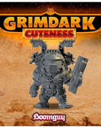 Boomguy - 3d Printed Grimdark Cuteness Chibi Miniature sculpted by Marchen Atelier