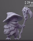 The Herbalist - Curious Critters of Whimsy Isle - 3d Printed Miniature Sculpted by Velrock Art Miniatures