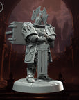 Dwarf Knights - Army of Chaos Dwarfs- 3d Printed Miniature Sculpted by Monolith Arts