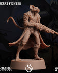 a figurine of a demon holding a sword