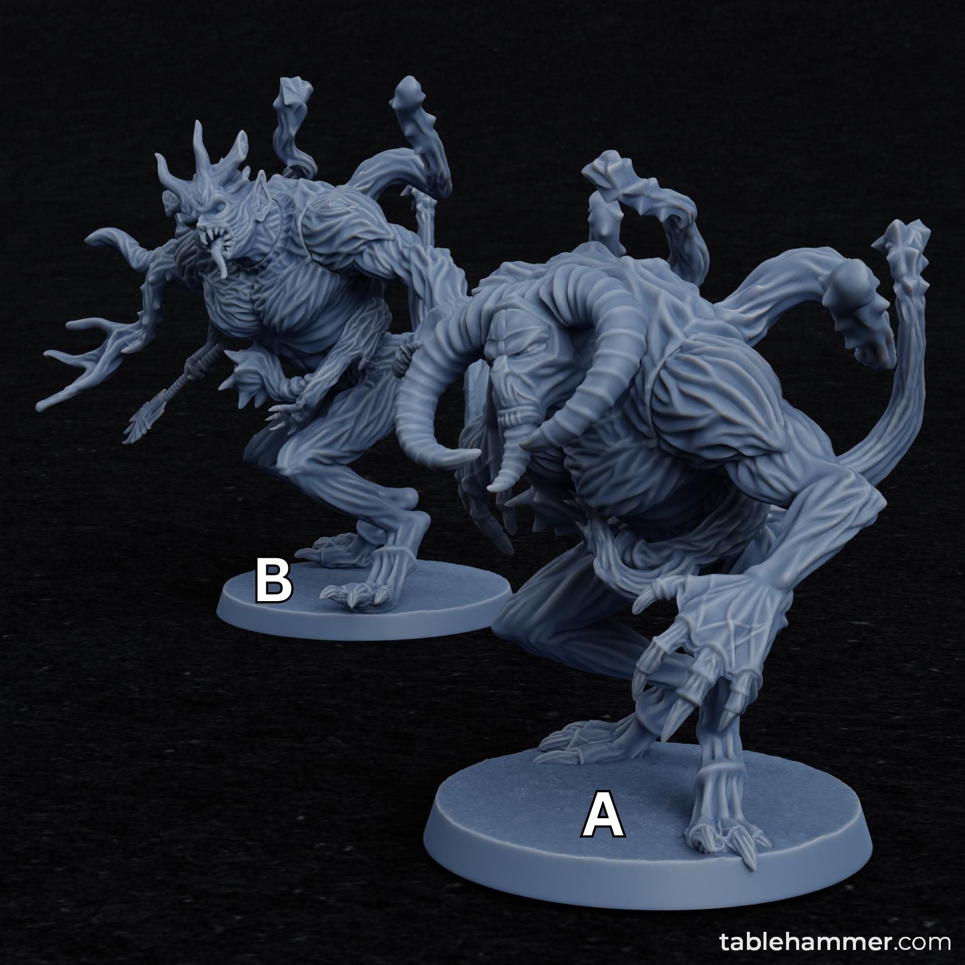 Aberration Void Spawn - 3d Printed Miniature by Tablehammer