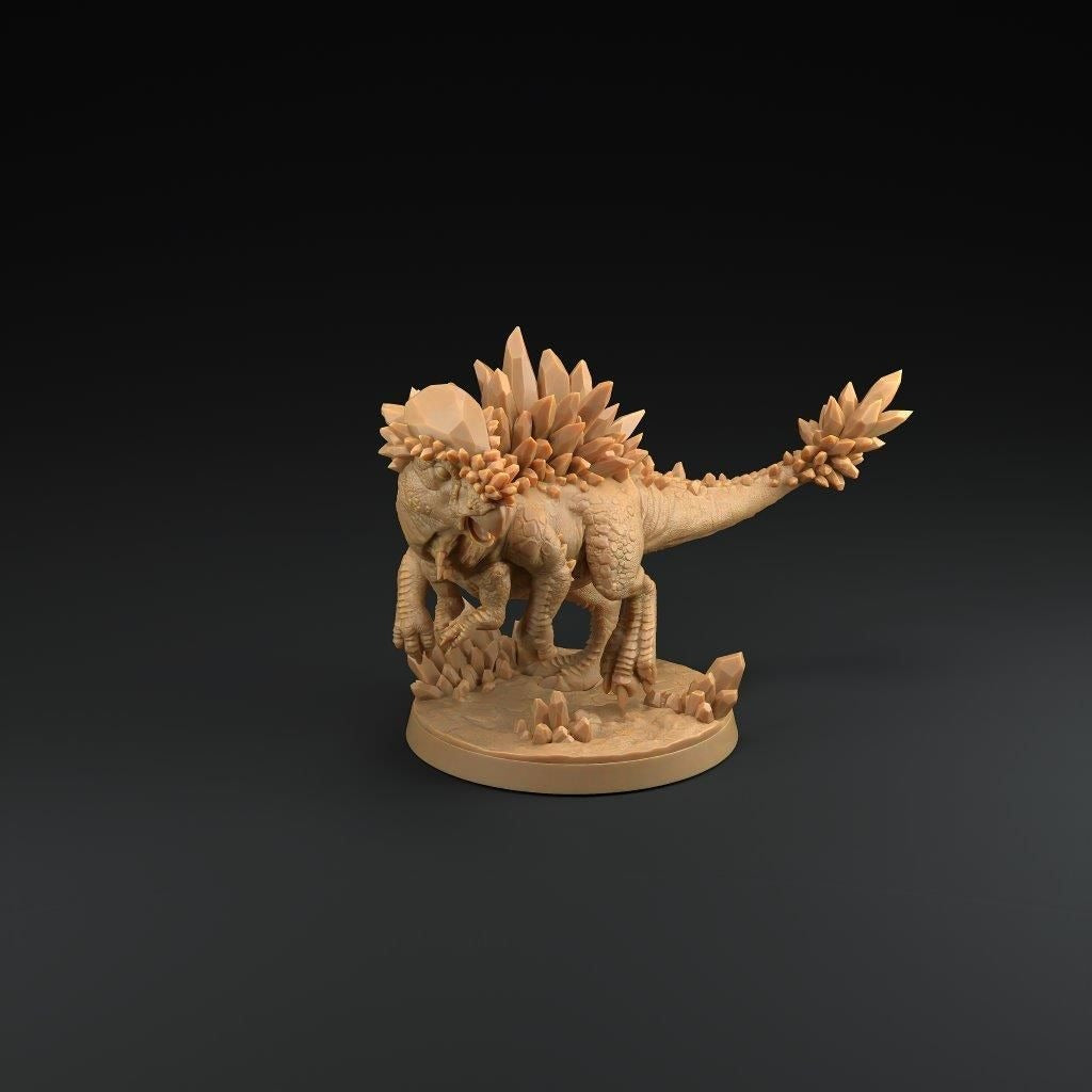 Prismasaurus - 3d Printed Miniature by Dragon Trappers Lodge