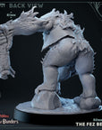 Fez Beast - Cave of Blunders - 3d Printed Miniature Sculpted by Mammoth Factory