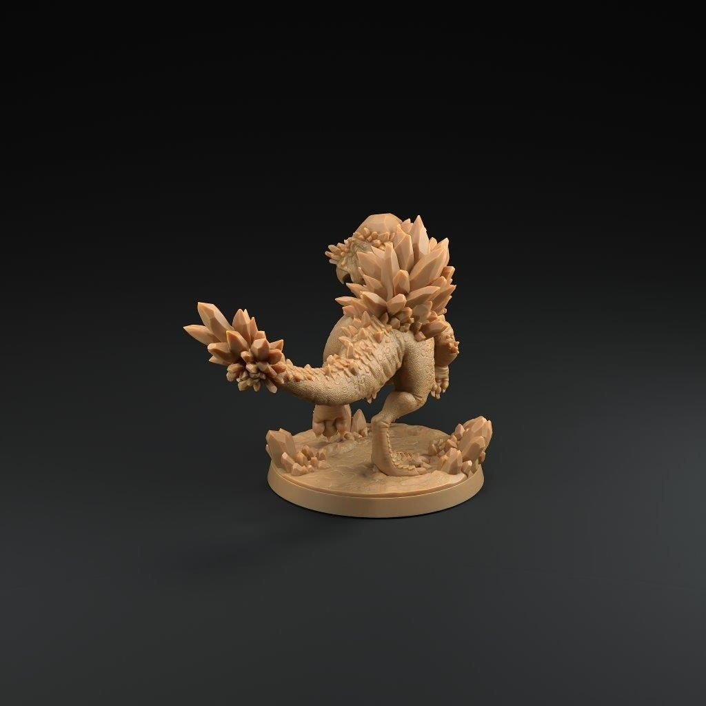 Prismasaurus - 3d Printed Miniature by Dragon Trappers Lodge