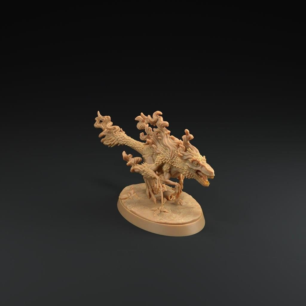 Shadowopteryx - 3d Printed Miniature by Dragon Trappers Lodge