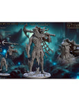 Aegiros, the Sea Jotunn - Mirmidons of the Death-Tide - 3d Printed Miniature sculpted by Artisan Guild