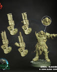 Grol Raiders - 3d Printed Miniature by Crippled God Foundry