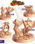 Wyngl (Wynling) - Fantastic Creatures - 3d Printed Miniature Sculpted by Cast N Play