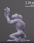 Grun (Grung) - Fantastic Creatures - 3d Printed Miniature Sculpted by Cast N Play