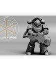 Atlan Forge - 5 Model Modular Unit 3d Printed Sculpted by Atlan Forge