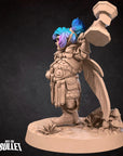 Pixie Warrior - Pixies - 3d Printed Miniature sculpted by Bite the Bullet