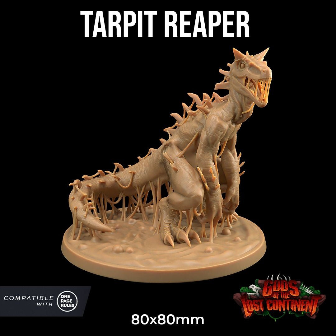 Tarpit Reaper - 3d Printed Miniature by Dragon Trappers Lodge