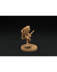Can Can, Ravenfolk Bard - 3d Printed Miniature by Dragon Trappers Lodge