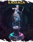 Kassala - Ladies of Fairy Tale - 3d Printed Miniature by Black Bird Miniatures