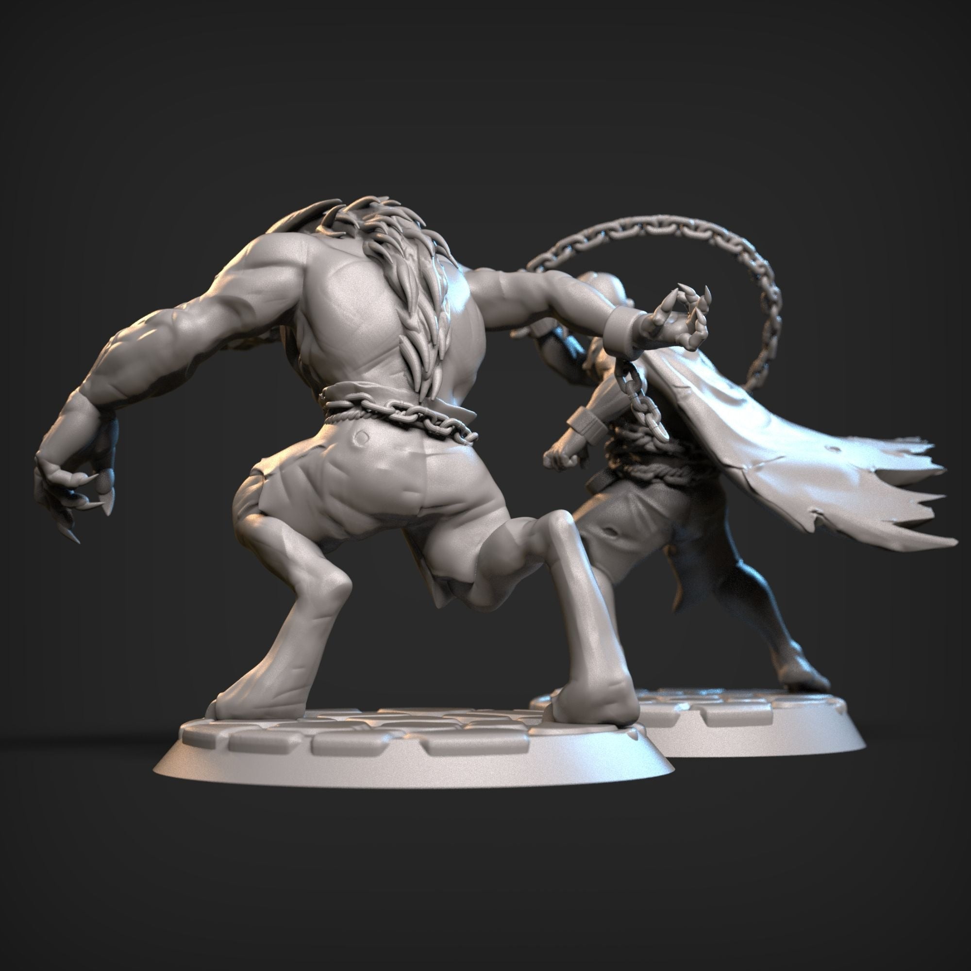 Abomination - 3d Printed Miniature Sculpted by Z Kino