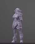 Itaka - Order of the Iron Lily - 3d Printed Miniature Sculpted by RN Estudio