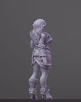 Itaka - Order of the Iron Lily - 3d Printed Miniature Sculpted by RN Estudio