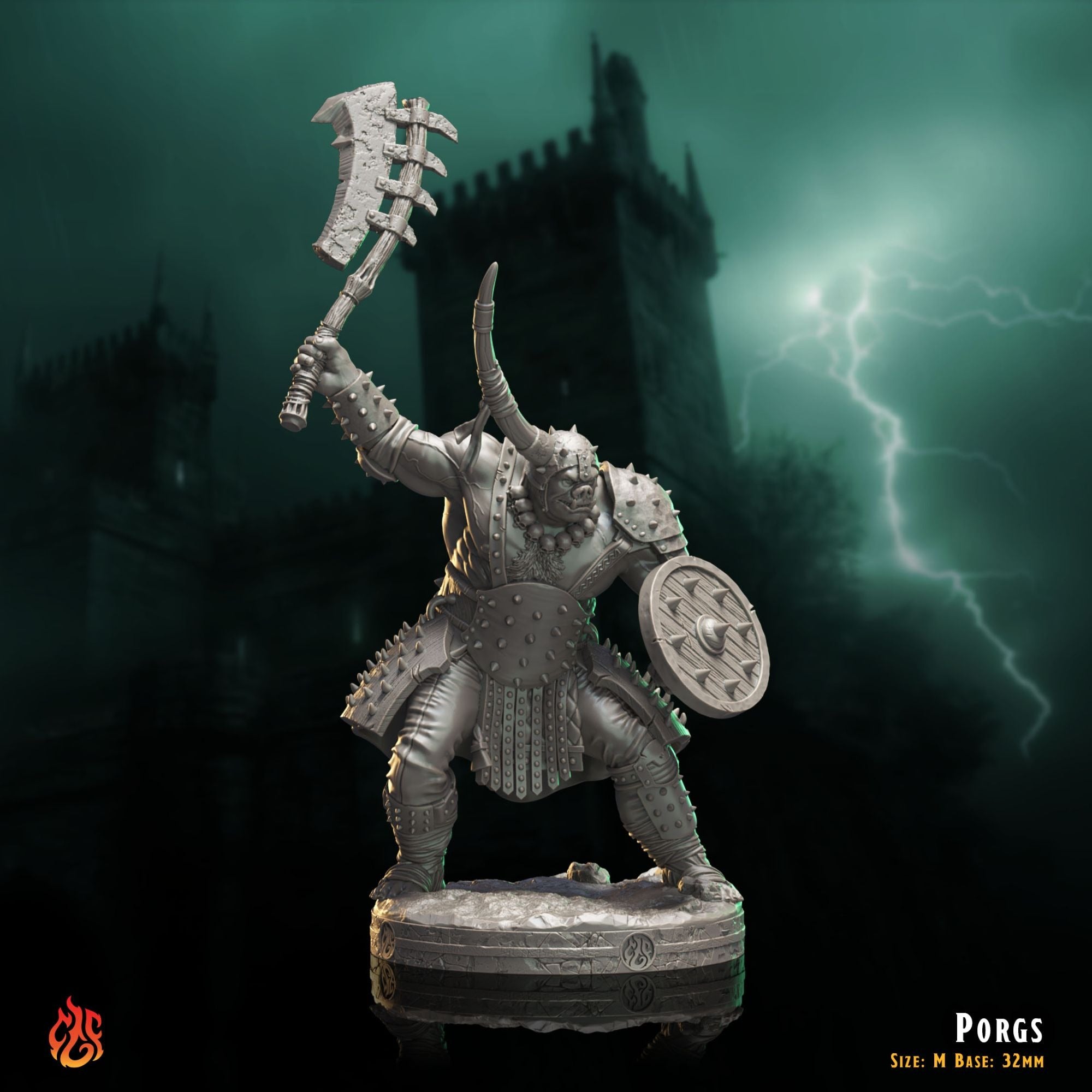Porgs - The Mad Alchemist - 3d Printed Miniature Sculpted by Crippled God Foundry
