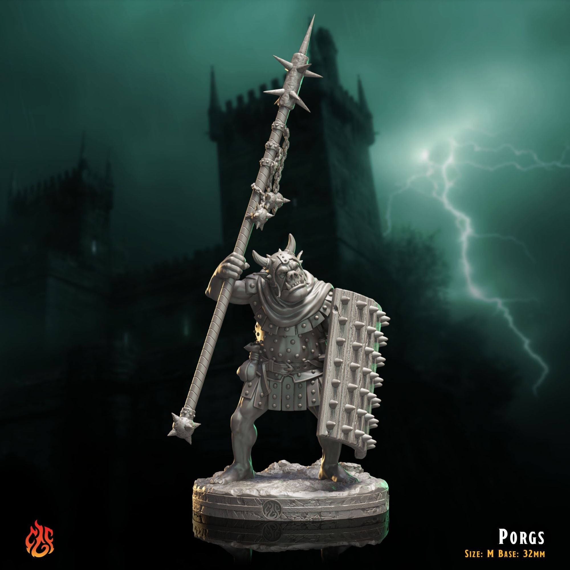Porgs - The Mad Alchemist - 3d Printed Miniature Sculpted by Crippled God Foundry