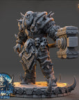 Vorgath Icefang - The Frostbane Legion (Ice Orcs) - 3d Printed Miniature sculpted by Daybreak Miniatures