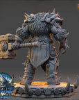 Vorgath Icefang - The Frostbane Legion (Ice Orcs) - 3d Printed Miniature sculpted by Daybreak Miniatures
