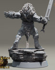 King Deepcut - Kings of Karmaaz (Lionfolk) - 3d Printed Miniature sculpted by Daybreak Miniatures