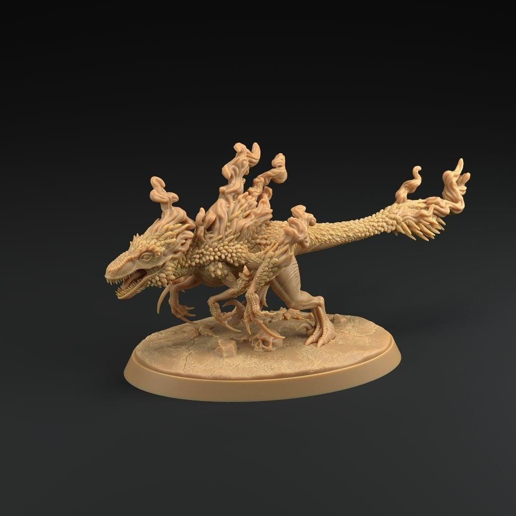 Shadowopteryx - 3d Printed Miniature by Dragon Trappers Lodge